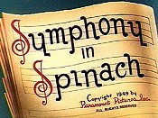 Symphony In Spinach Cartoon Funny Pictures