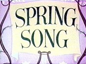 Spring Song Pictures Of Cartoon Characters