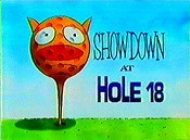 Showdown at Hole 18 Cartoon Pictures