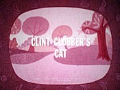 Clint Clobber's Cat Cartoon Character Picture