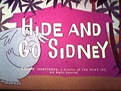 Hide And Go Sidney Cartoon Picture