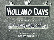Holland Days Cartoon Character Picture