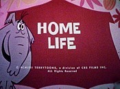 Home Life Cartoon Picture