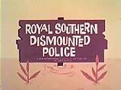 Royal Southern Dismounted Police Pictures In Cartoon