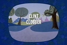 Clint Clobber Theatrical Cartoon Series Logo