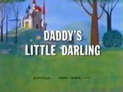 Daddy's Little Darling Cartoon Character Picture