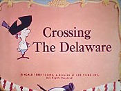 Crossing The Delaware Picture Of Cartoon