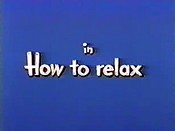 How To Relax Cartoon Character Picture