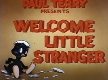 Welcome Little Stranger Cartoon Character Picture