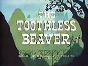 The Toothless Beaver Cartoon Picture