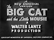 The Big Cat And The Little Mousie Pictures Cartoons