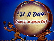 $21 A Day- (Once A Month) Cartoon Pictures