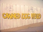 Canned Dog Feud Cartoons Picture