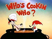 Who's Cookin Who? Free Cartoon Picture