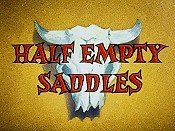 Half Empty Saddles Cartoons Picture