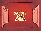 Saddle Soap Opera Picture Into Cartoon