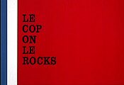 Le Cop On Le Rocks Picture Of Cartoon