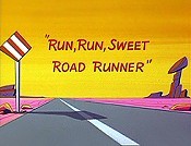 Run, Run, Sweet Road Runner Cartoon Character Picture