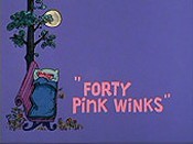 Forty Pink Winks Cartoon Pictures