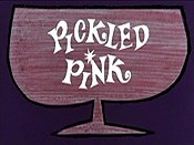 Pickled Pink Cartoon Pictures