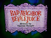 Bad Neighbor Beetlejuice Pictures In Cartoon