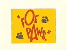 Foe Paws Cartoon Character Picture