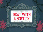 Beat With A Schtick Cartoon Picture