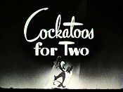 Cockatoos For Two Free Cartoon Pictures