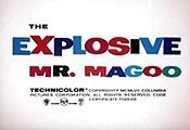 The Explosive Mr. Magoo Free Cartoon Pictures