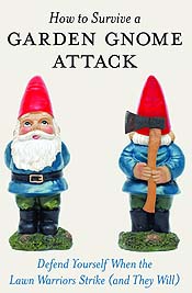 How To Survive A Garden Gnome Attack Cartoon Picture