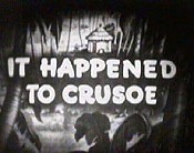 It Happened To Crusoe Cartoon Pictures