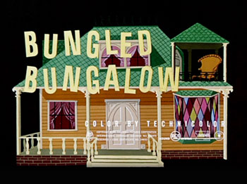 Bungled Bungalow Free Cartoon Picture