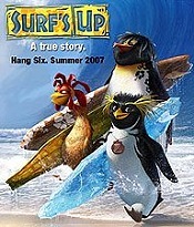 Surf's Up Free Cartoon Picture