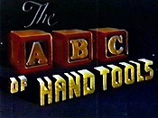 The ABC Of Hand Tools Picture Of Cartoon