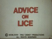 Advice On Lice Cartoon Character Picture