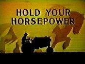 Hold Your Horsepower Free Cartoon Pictures