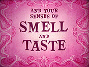 You And Your... Senses Of Smell And Taste Cartoon Character Picture