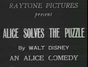 Alice Solves The Puzzle Picture To Cartoon