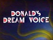 Donald's Dream Voice Pictures Of Cartoons