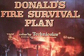 Donald's Fire Survival Plan Pictures To Cartoon