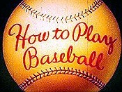 How To Play Baseball Cartoon Character Picture