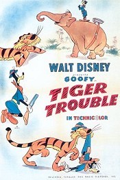 Tiger Trouble Cartoon Character Picture