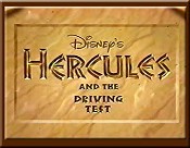 Hercules And The Driving Test Pictures Of Cartoon Characters