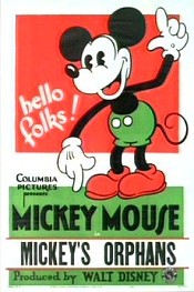 Mickey's Orphans (1931) - Mickey Mouse Theatrical Cartoon Series