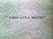 Three Little Wolves Pictures To Cartoon