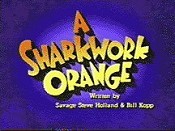 A Sharkwork Orange Free Cartoon Picture