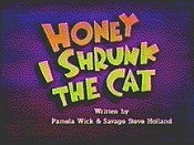 Honey I Shrunk The Cat Free Cartoon Picture