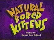 Natural Bored Kittens Free Cartoon Picture