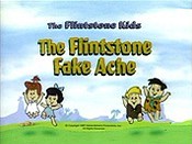 The Flintstone Fake Ache Cartoon Character Picture