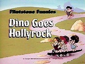 Dino Goes Hollyrock Cartoon Character Picture